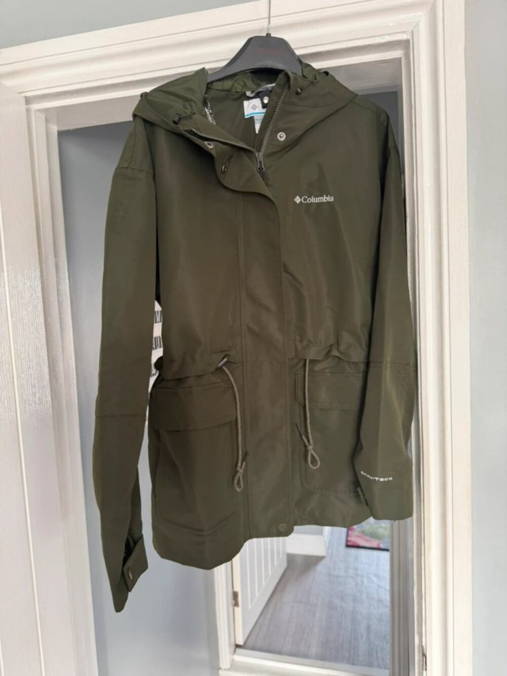 Columbia Drop Ridge II Waterproof Jacket Parka Khaki Women's Size M